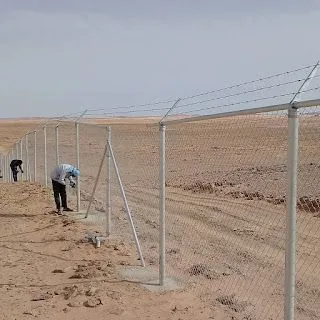تنفيذ أسوار وشبوك - نموذج 67